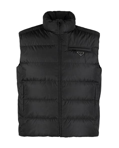 prada long jacket men's|prada bodywarmer.